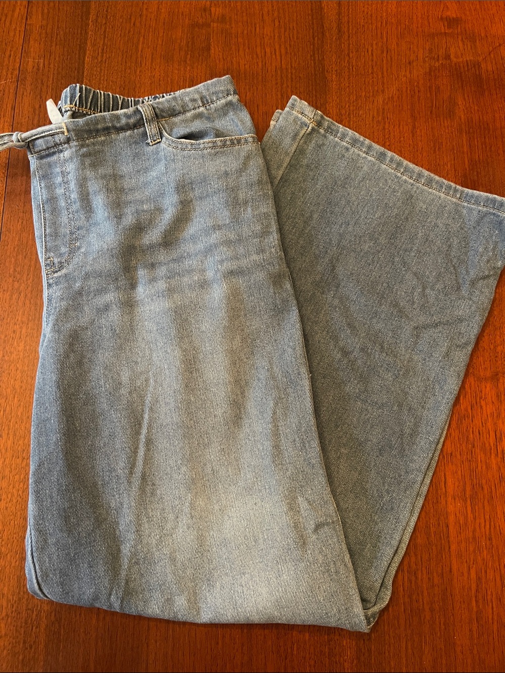 No Boundaries Light Blue Wide Leg Jeans